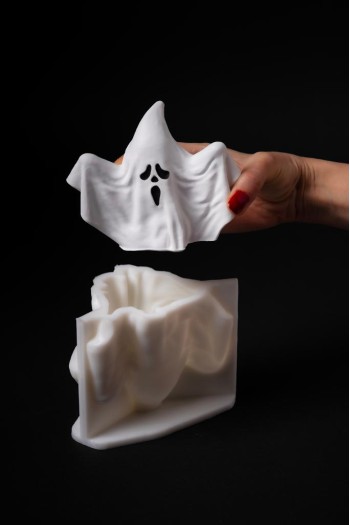 Hayalet 3 Silikon Mum Kalıbı Hayalet 3 Silikon Mum Kalıbı