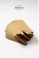 10,5x10,5x14cm Kilitli Kraft Kutu 25 Adet