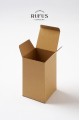 10,5x10,5x18cm Kilitli Kraft Kutu 25 Adet