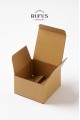 10,5x10,5x6cm Kilitli Kraft Kutu 25 Adet
