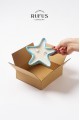14x14x4cm Kraft Koli 25 Adet