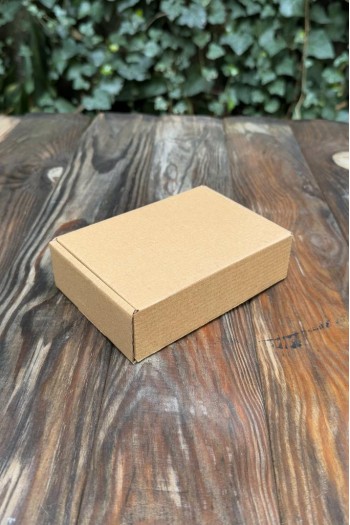 15x10x4cm Kilitli Kraft Kutu 25 Adet