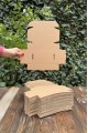 15x10x4cm Kilitli Kraft Kutu 25 Adet