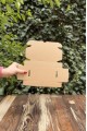 16x8x3cm Kilitli Kraft Kutu 25 Adet