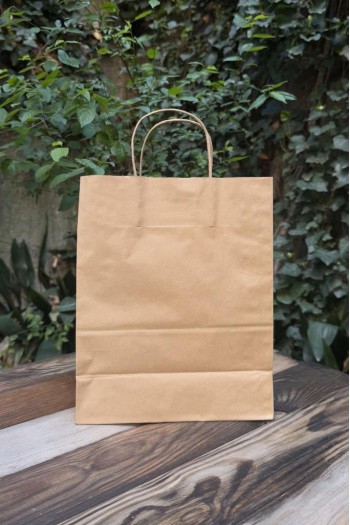 25x12x30cm Kraft Çanta 25 Adet 25x12x30cm Kraft Çanta 25 Adet