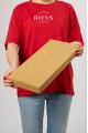 40x18,5x3,5cm Kraft Koli 25 Adet