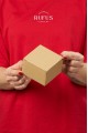8x8x5cm Kilitli Kraft Kutu 25 Adet