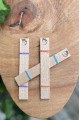 Ahşap Mum Fitili ve Yapışkanlı Fitil Sehpası 10 Adet (15x100x0,5mm) BAŞAK BURCU MODEL-2