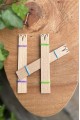 Ahşap Mum Fitili ve Yapışkanlı Fitil Sehpası 10 Adet (15x100x0,5mm) KOÇ BURCU MODEL-2 Ahşap Mum Fitili ve Yapışkanlı Fitil Sehpası 10 Adet (15x100x0,5mm) KOÇ BURCU MODEL-2