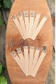 Ahşap Mum Fitili ve Yapışkanlı Fitil Sehpası 12 Adet (15x100x0,5mm) BABALAR GÜNÜ TEMALI Ahşap Mum Fitili ve Yapışkanlı Fitil Sehpası 12 Adet (15x100x0,5mm) BABALAR GÜNÜ TEMALI