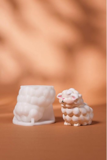 Kuzu Silikon Mum Kalıbı