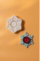 Kar Tanesi Tealight Silikon Mumluk Kalıbı Kar Tanesi Tealight Silikon Mumluk Kalıbı