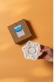Kar Tanesi Tealight Silikon Mumluk Kalıbı Kar Tanesi Tealight Silikon Mumluk Kalıbı
