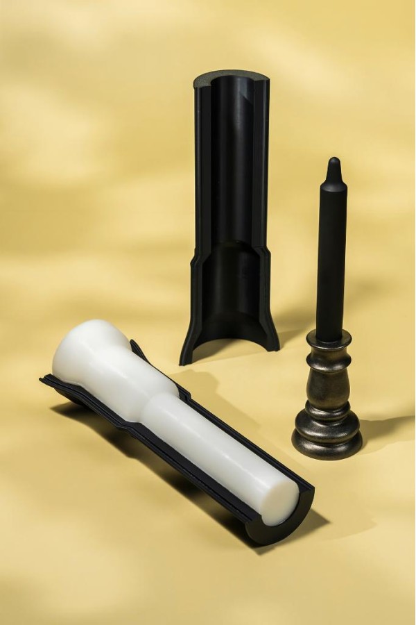 Sütun Şamdan Silikon Mum Kalıbı Sütun Şamdan Silikon Mum Kalıbı