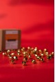 Çıngırak Şeklinde Zil Gold Rengi 50 Adet