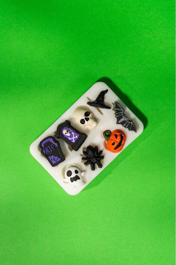 Halloween Sekizli Silikon Mum Kalıbı Halloween Sekizli Silikon Mum Kalıbı