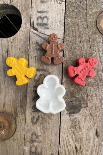 Cookie Tekli Silikon Mum Kalıbı Cookie Tekli Silikon Mum Kalıbı