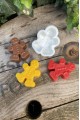 Cookie Tekli Silikon Mum Kalıbı Cookie Tekli Silikon Mum Kalıbı