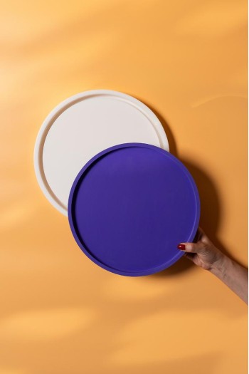 Dairesel 28cm Çap Silikon Tepsi Kalıbı