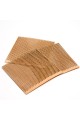 Delikli Model ( Baklava ) Ahşap Mum Fitili ve Yapışkanlı Fitil Sehpası 40 Adet ( 100mm x 100mm x 0,5mm )