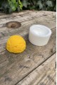 Dondurma Topu Tekli Mum Kalıbı (Silikon) (1 Adet)