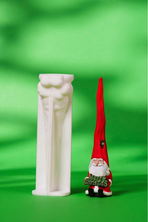 Elf Christmas Silikon Mum Kalıbı