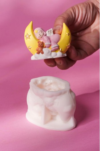 Baby Moon Silikon Mum Kalıbı