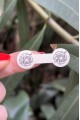 Handmade Model2 Krem Rengi İp Fitil Etiketi 100 Adet