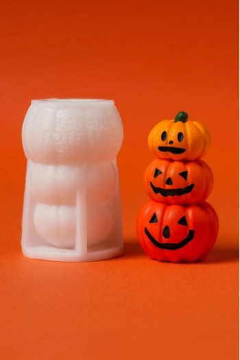 Kabak Totem M2 Silikon Mum Kalıbı Kabak Totem M2 Silikon Mum Kalıbı