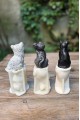 Kedi Üçlü Set Silikon Mum Kalıpları