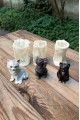 Kedi Üçlü Set Silikon Mum Kalıpları