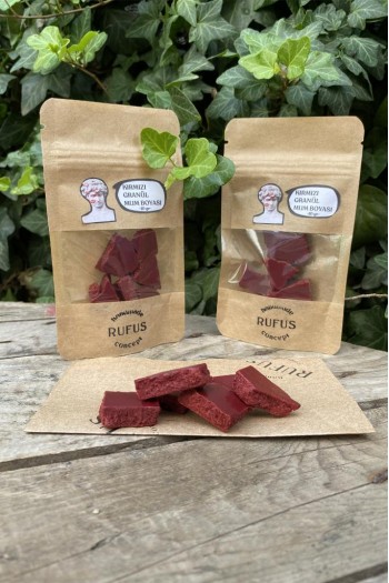 Kırmızı Granül Mum Boyası 10gr
