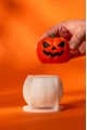 Kızgın Kabak Silikon Mum Kalıbı