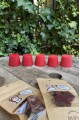 Koyu Kırmızı Granül Mum Boyası 20gr