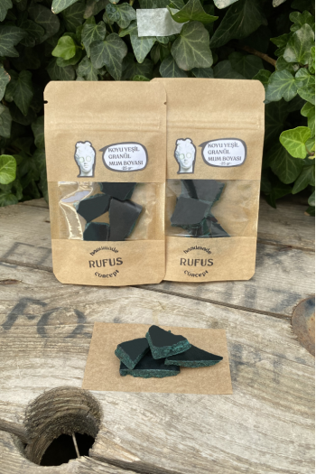 Koyu Yeşil Granül Mum Boyası 50gr Koyu Yeşil Granül Mum Boyası 50gr