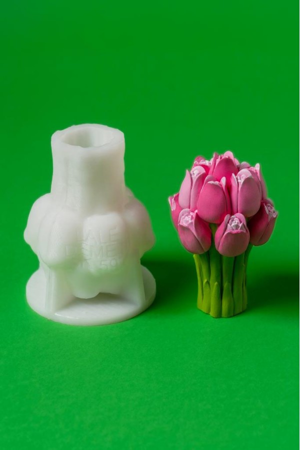 Lale Demeti Silikon Mum Kalıbı Lale Demeti Silikon Mum Kalıbı