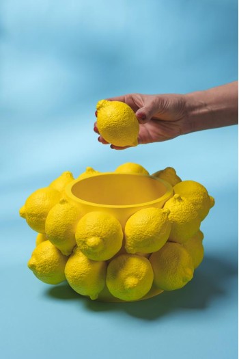 Limon Yatay Silikon Mum Kalıbı