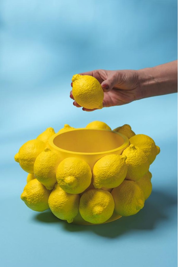 Limon Yatay Silikon Mum Kalıbı