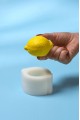 Limon Yatay Silikon Mum Kalıbı