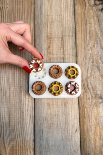 Mini Kek 6'lı Silikon Mum Kalıbı