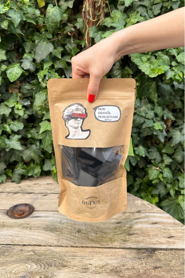 Mor Granül Mum Boyası 250gr Mor Granül Mum Boyası 250gr