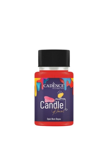 OPAK MUM BOYASI CDL-10 CANLI KIRMIZI 50ML