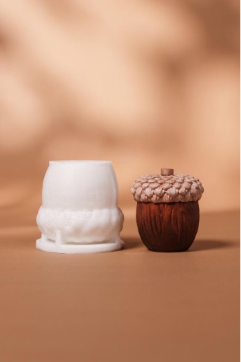 Palamut 3D Silikon Mum Kalıbı Palamut 3D Silikon Mum Kalıbı