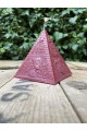 Piramit Mum Kalıbı ( Silikon ) ( 6x6x7 cm ) ( Küçük ) 1 Adet