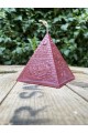 Piramit Mum Kalıbı ( Silikon ) ( 9x9x9,5 cm ) ( Büyük ) 1 Adet