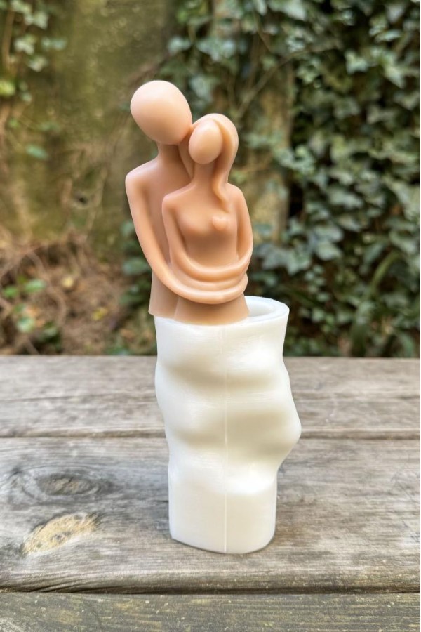 Sevgili Silikon Mum Kalıbı Sevgili Silikon Mum Kalıbı