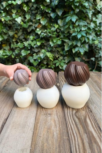 Tomp Üçlü Set Silikon Mum Kalıpları