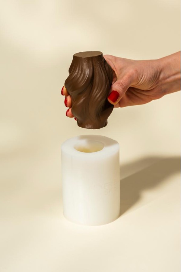 Mixer Büyük Silikon Mum Kalıbı