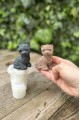 West Highland Köpek Silikon Mum Kalıbı West Highland Köpek Silikon Mum Kalıbı