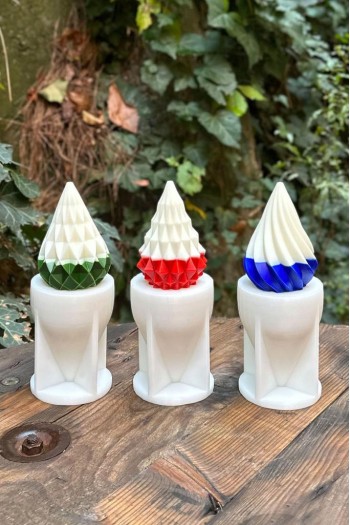 Yılbaşı Ağacı Set2 Mum Kalıp Seti (3 Adet) Yılbaşı Ağacı Set2 Mum Kalıp Seti (3 Adet)
